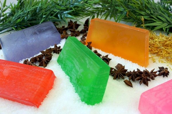 Aromatherapy soaps